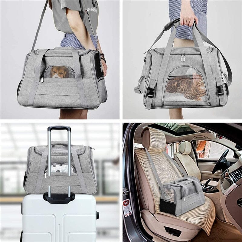 CloudCradle™ - The Ultra-Soft and Breathable Pet Carrier