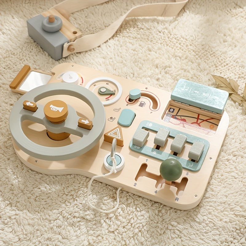 Montessori Steering Wheel Toy - Creative Learning & Skill Development