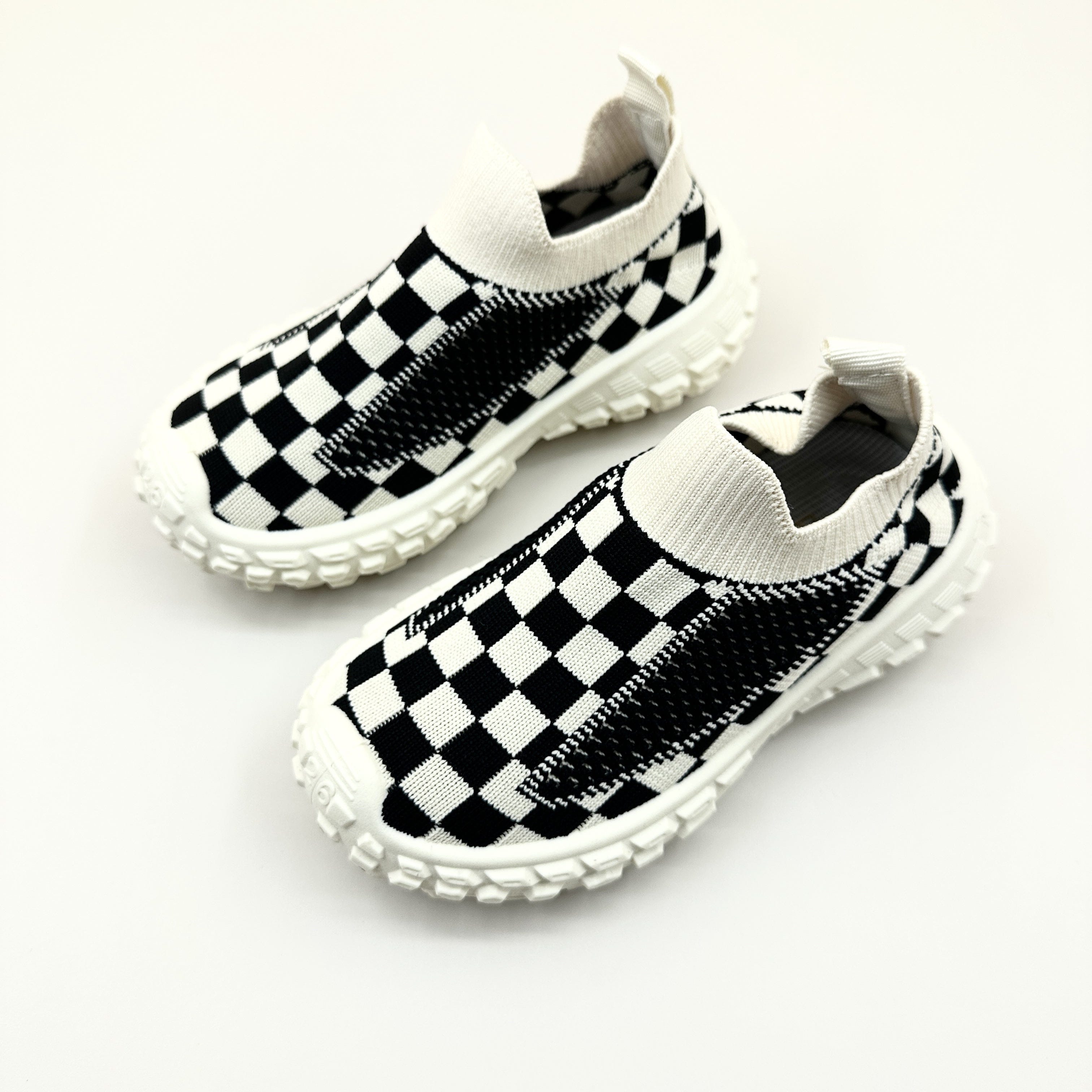 MiniMover™ Checkered Slip-On Toddler Sneakers