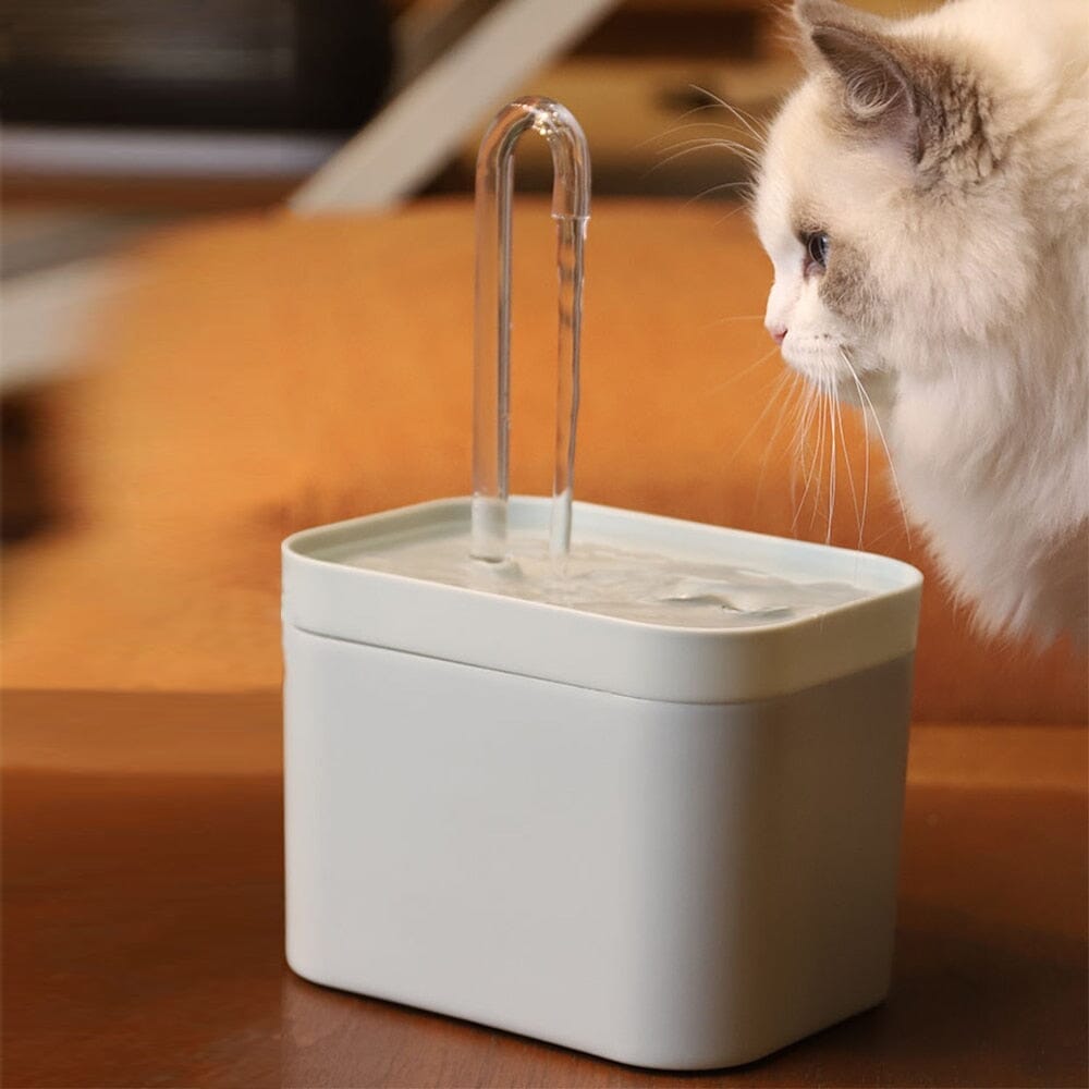 PurrfectFlow™: Automatic Cat Water Fountain with Built-in Filter System