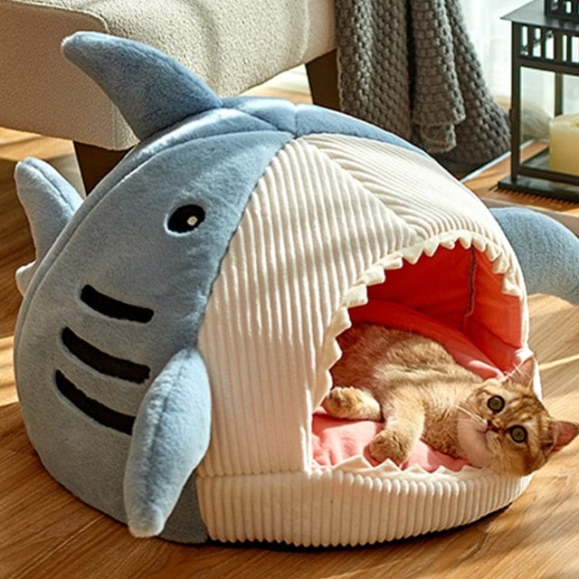 The Shark Cat Bed - 100% Organic Cotton